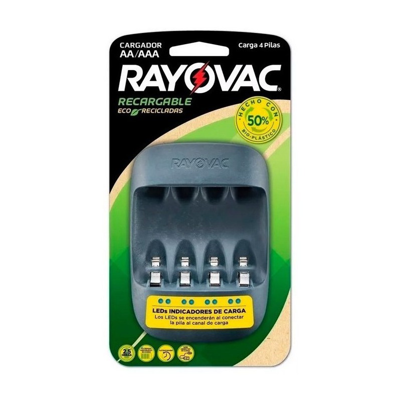 cargador eco usb rayovac Cargador ECO-USB Rayovac