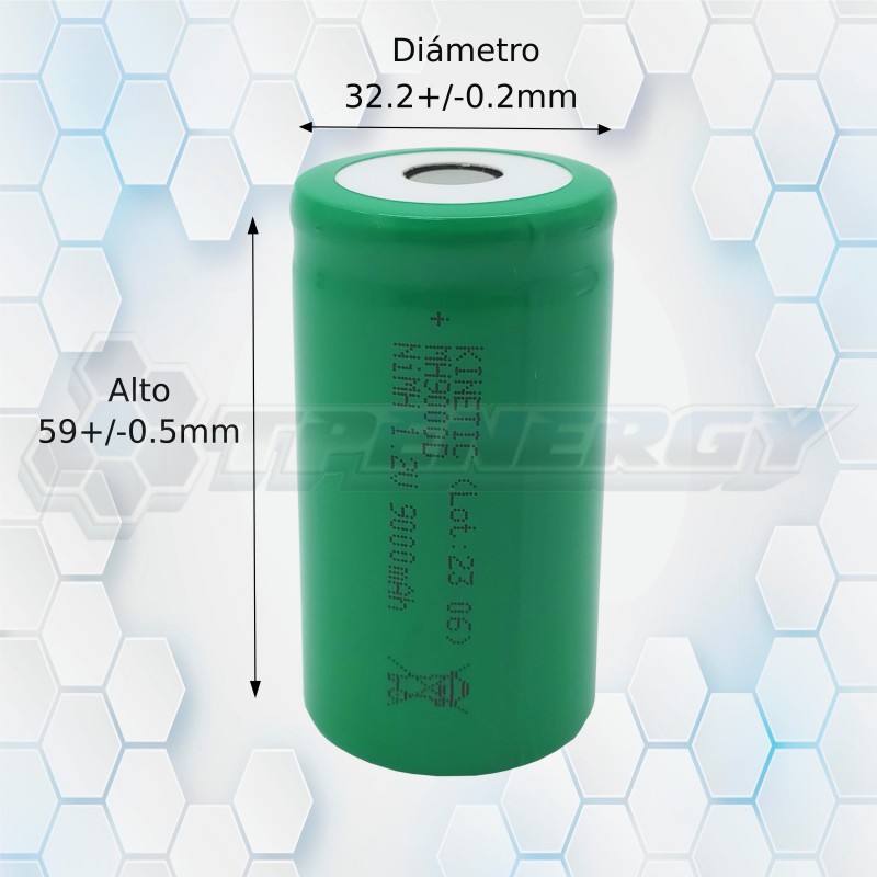 d ni mh 9ah kinetic D NI-MH 9AH KINETIC