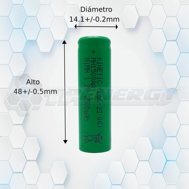 aa ni mh 1.5ah kinetic AA NI-MH 1.5AH KINETIC