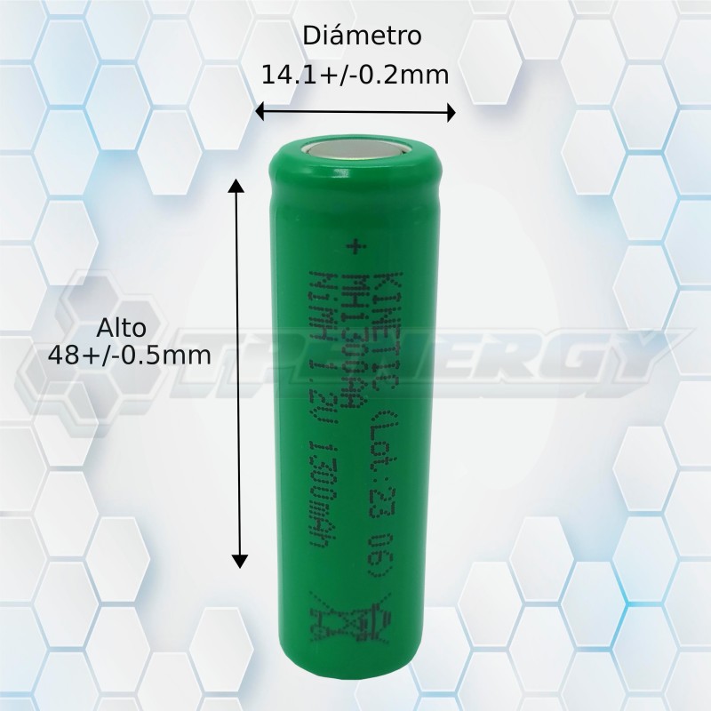 aa ni mh 1.3ah kinetic AA NI-MH 1.3AH KINETIC