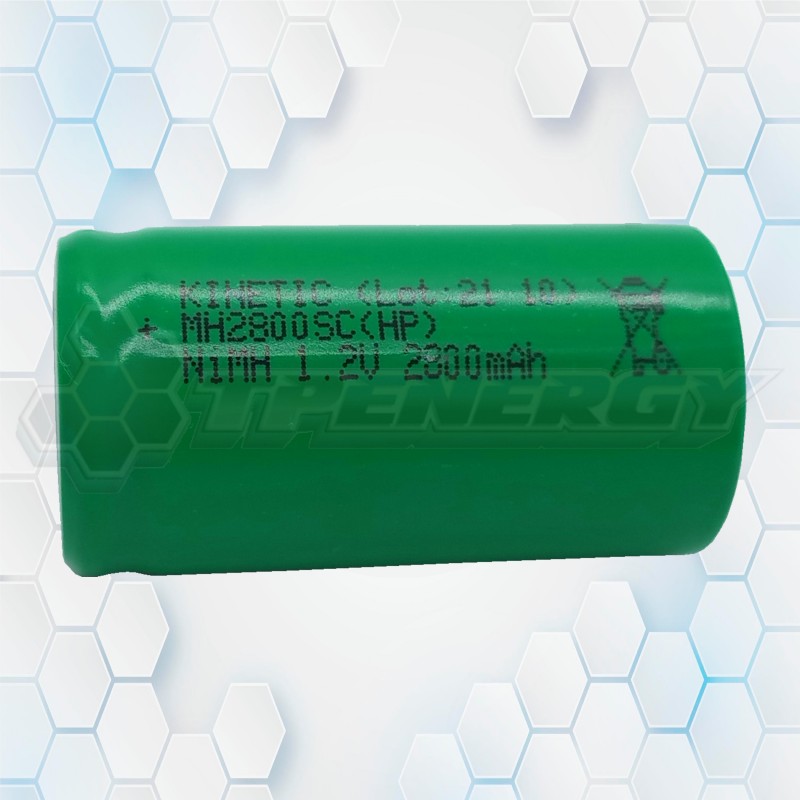 sub c ni mh 2.8ah kinetic SUB-C NI-MH 2.8AH KINETIC