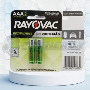 AAA NI-MH 600MAH RAYOVAC LD724