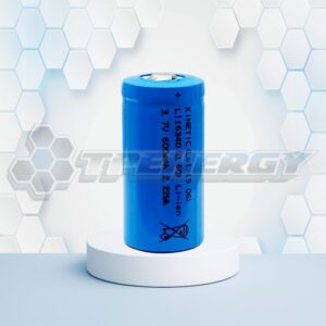 Pila Recargable LI16340 Li-ion 3.7 V. 600mAh Kinetic