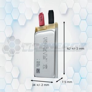 LIP753462P CELDA 3.7V KINETIC