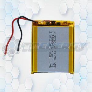 Batería Celda LIP805060 3.7V 2.7Ah 9.99Wh Recargable Kinetic