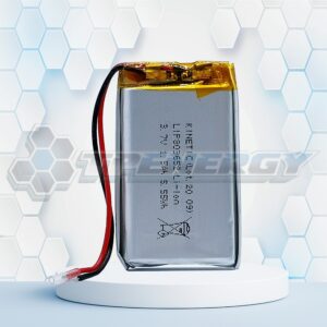 Batería Celda De LI-PO LIP803652 3.7V 1.5Ah 5.55Wh Recargable Kinetic