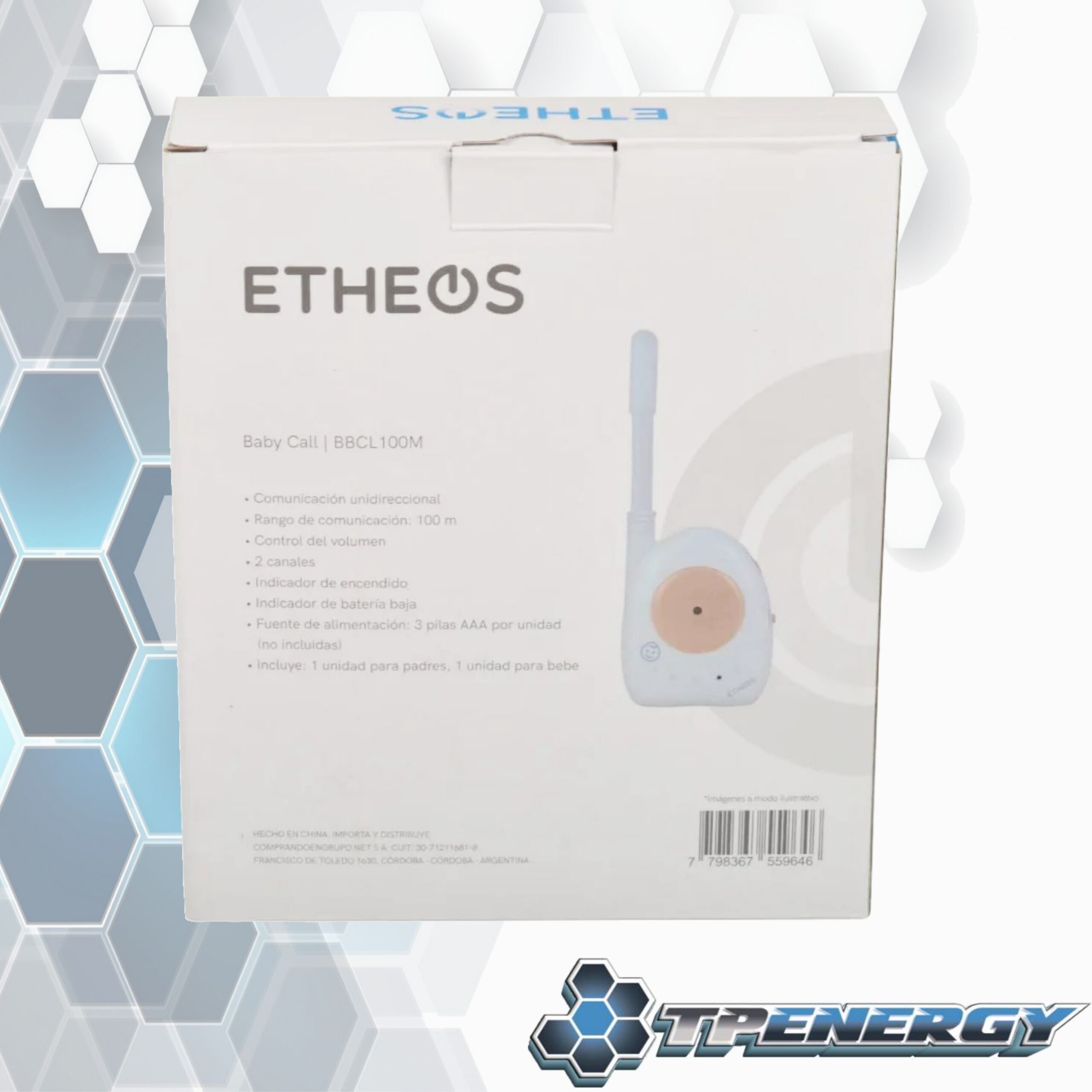 baby call radio 100 m etheos bbcl100m Baby Call Radio 100 m Etheos BBCL100M