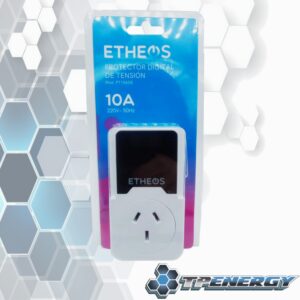 Protector Digital De Tensión Etheos 10A 220V - 50Hz PT10ADE