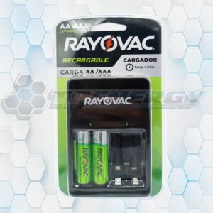 Cargador De Pilas Recargables AA/AAA Rayovac PS132-2ARG