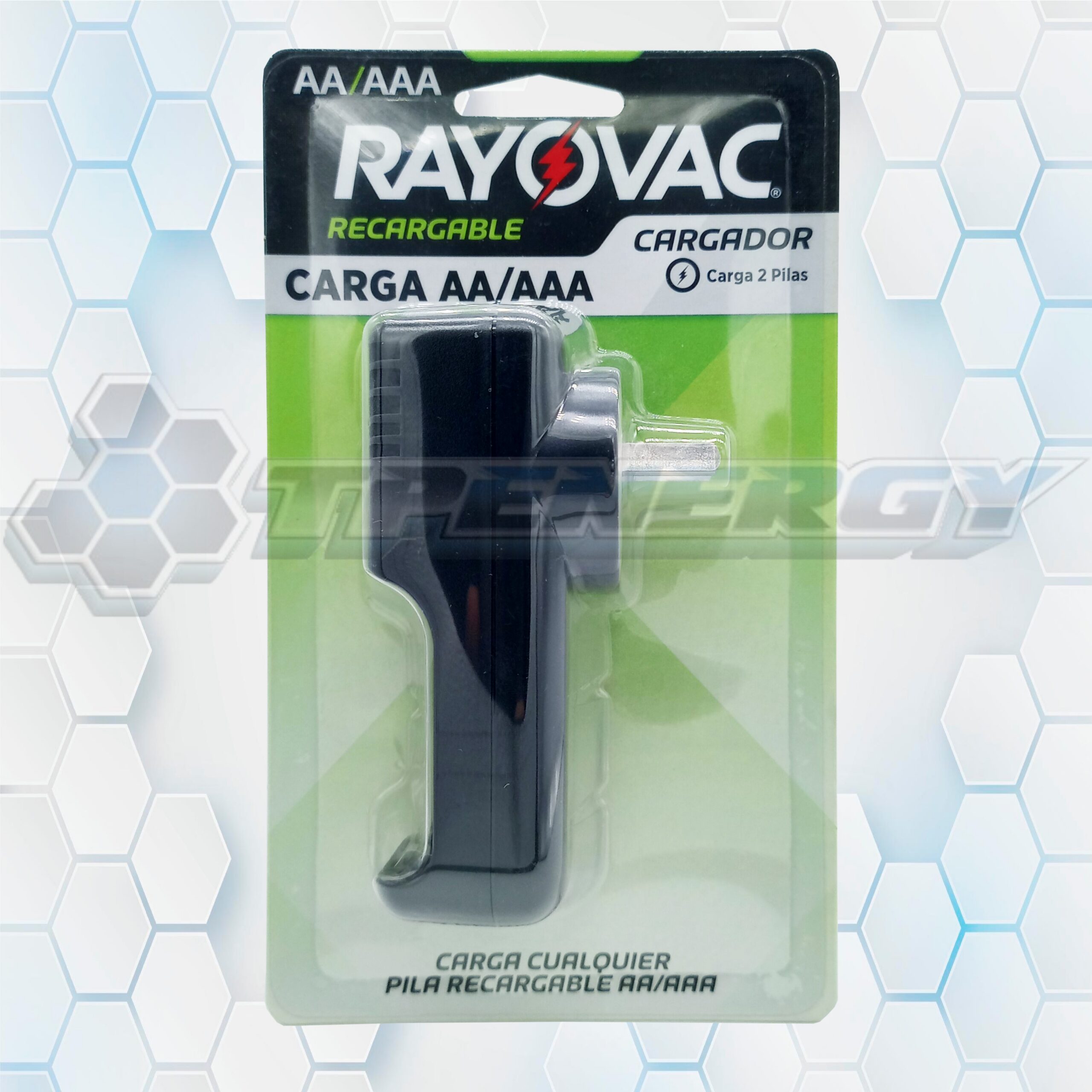 cargador de pilas recargables aa/aaa rayovac ps61 220arg Cargador De pilas Recargables AA/AAA Rayovac PS61-220ARG