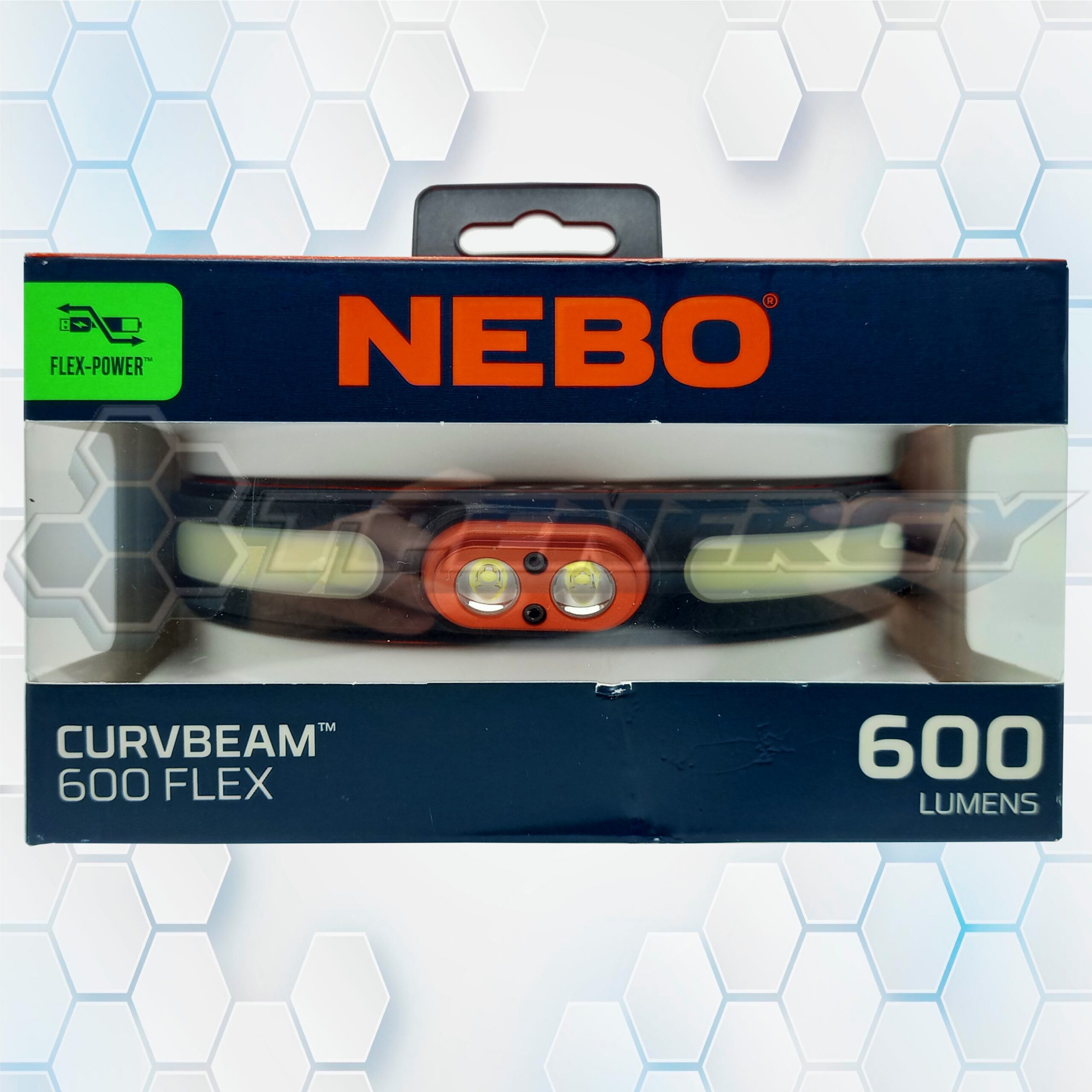 linterna frontal con pila recargable nebo curvbeam 600 flex Linterna Frontal Con Pila Recargable Nebo CURVBEAM 600 Flex