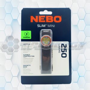 Linterna de Bolsillo Recargable NEBO Mini Slim 250 Lúmenes