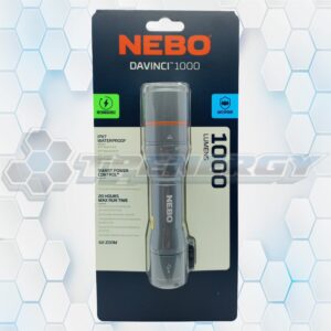 Linterna De Mano Recargable NEBO Davinci 1000 Lúmenes