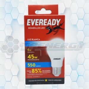 Foco Lampara LED 6w 550 Lúmenes Equivale A 45w Incandecente