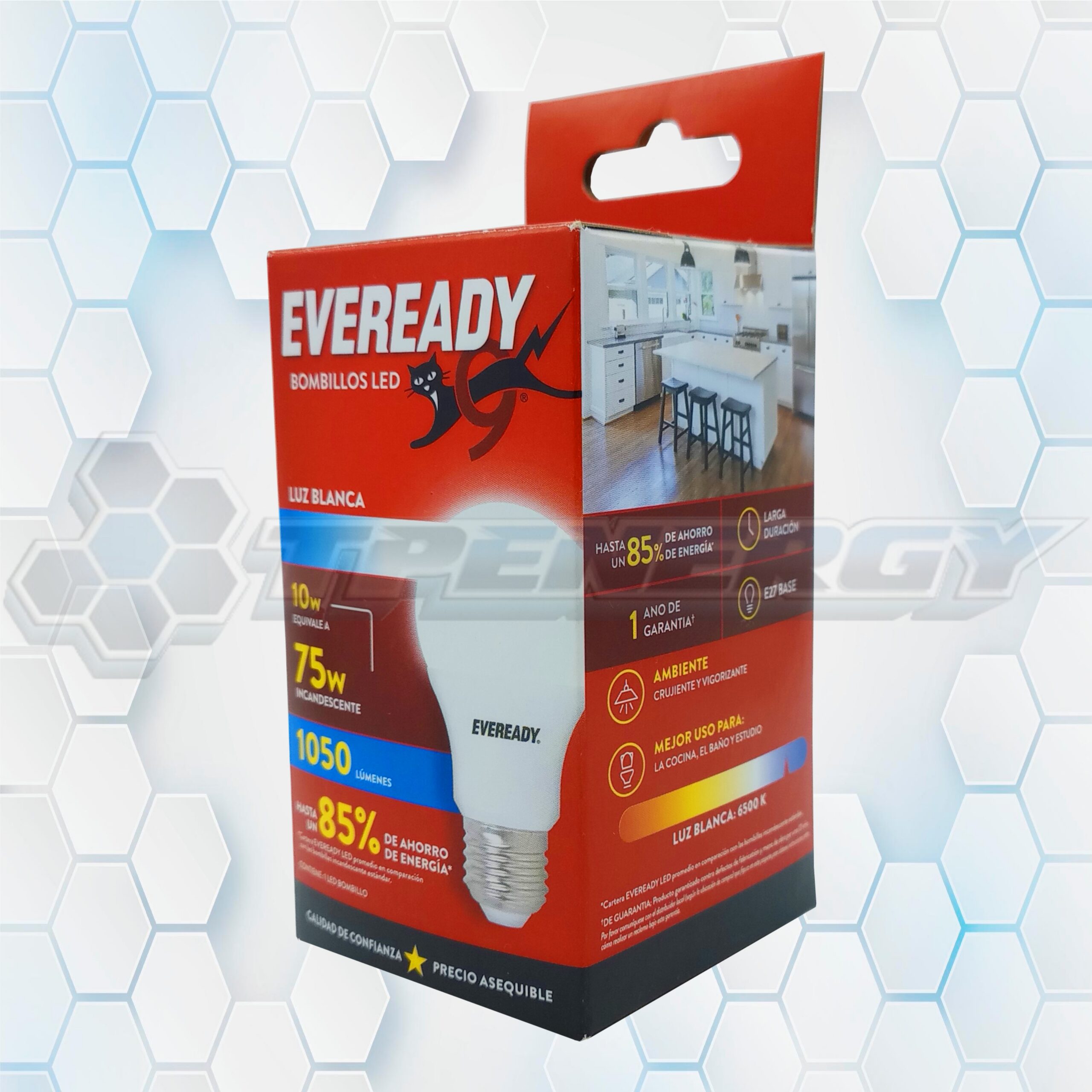 foco lampara led 10w 1050lúmenes equivale a 75w eveready Foco Lampara LED 10w 1050Lúmenes Equivale A 75w Eveready