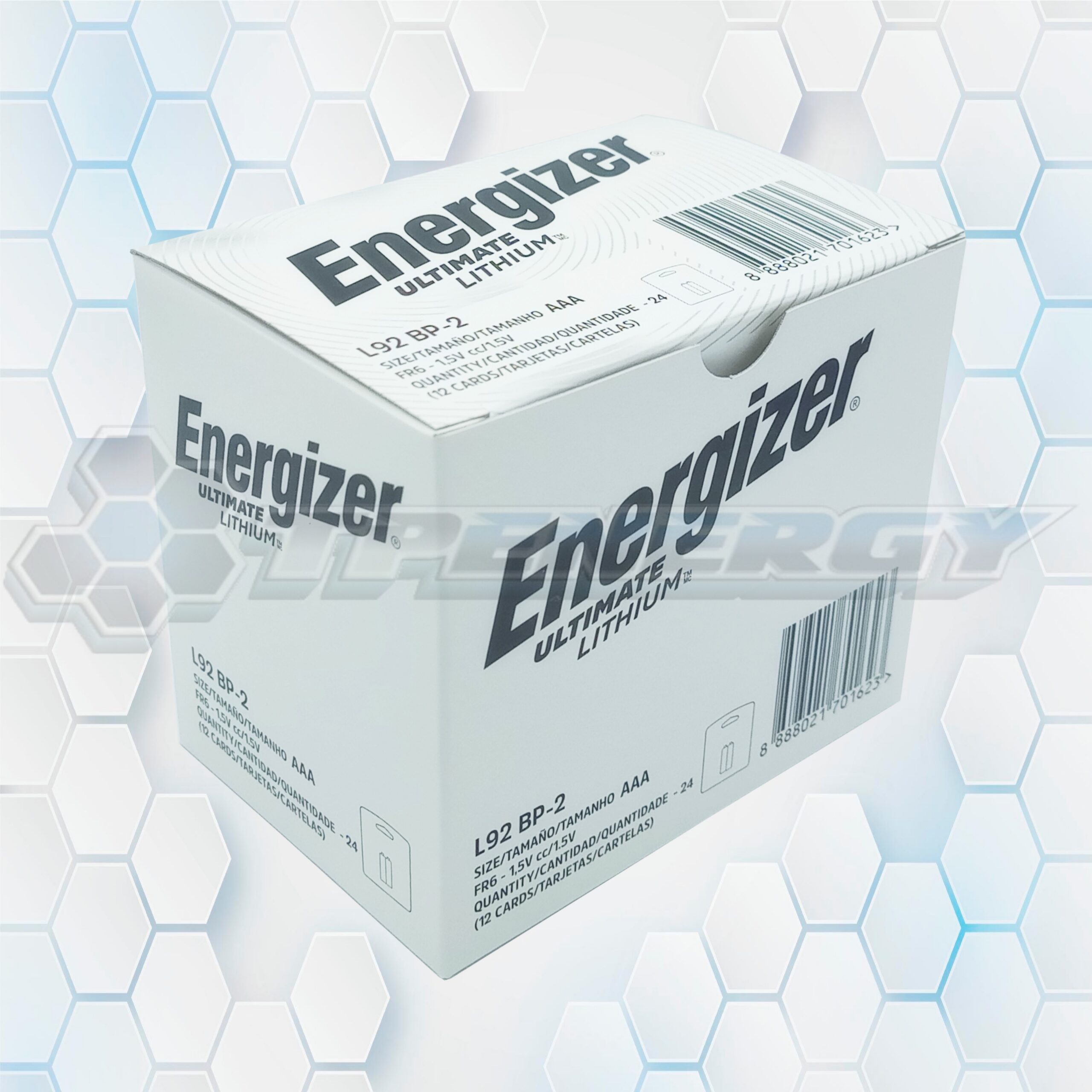 batería pila aaa l92 energizer lithium 1.5 v blister x2 Batería Pila AAA L92 Energizer Lithium 1.5 V Blister X2