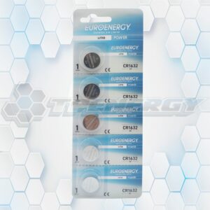 Batería Botón Litio CR1632 Euroenergy 3VOLT BL5