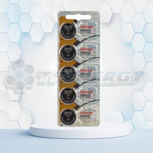 Batería Pila Botón Litio CR2025 Maxell 3 Volt BL5