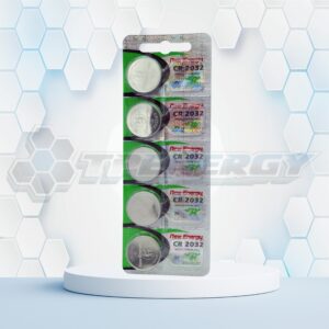 Batería Pila Botón CR2032 New Energy 3 Volt BL5