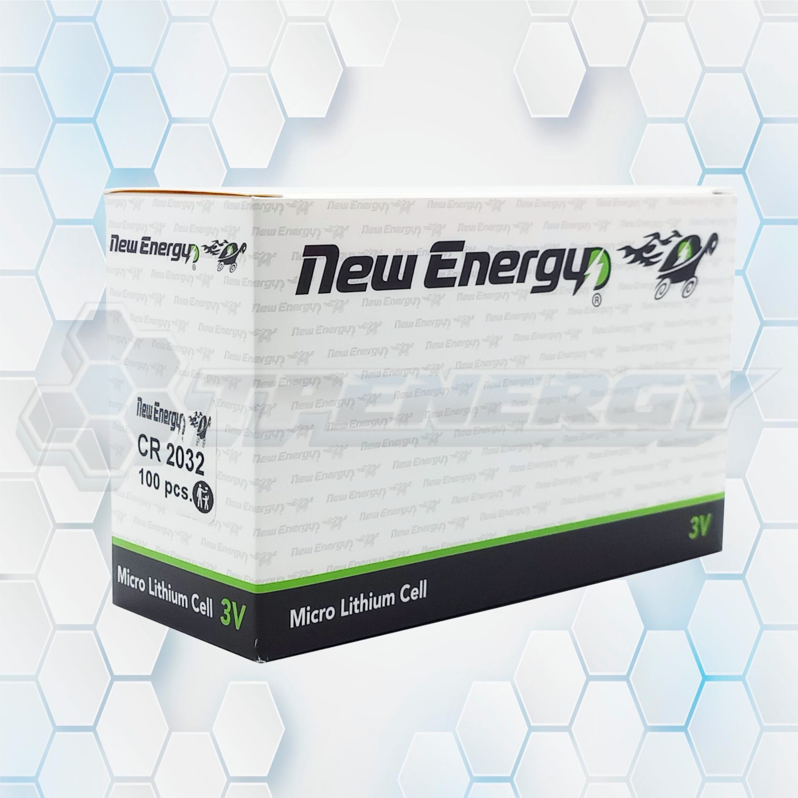 Batería Pila Botón CR2032 New Energy 3 Volt BL5 Batería Pila Botón CR2032 New Energy 3 Volt BL5