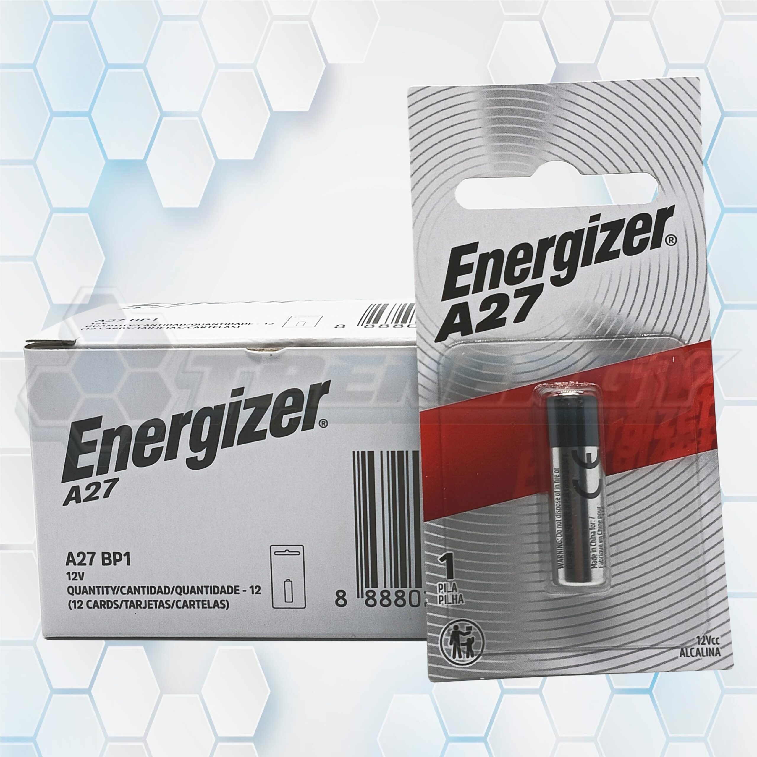Pila Alcalina A27 Energizer A27BS1 BL1 Pila Alcalina A27 Energizer A27BS1 BL1