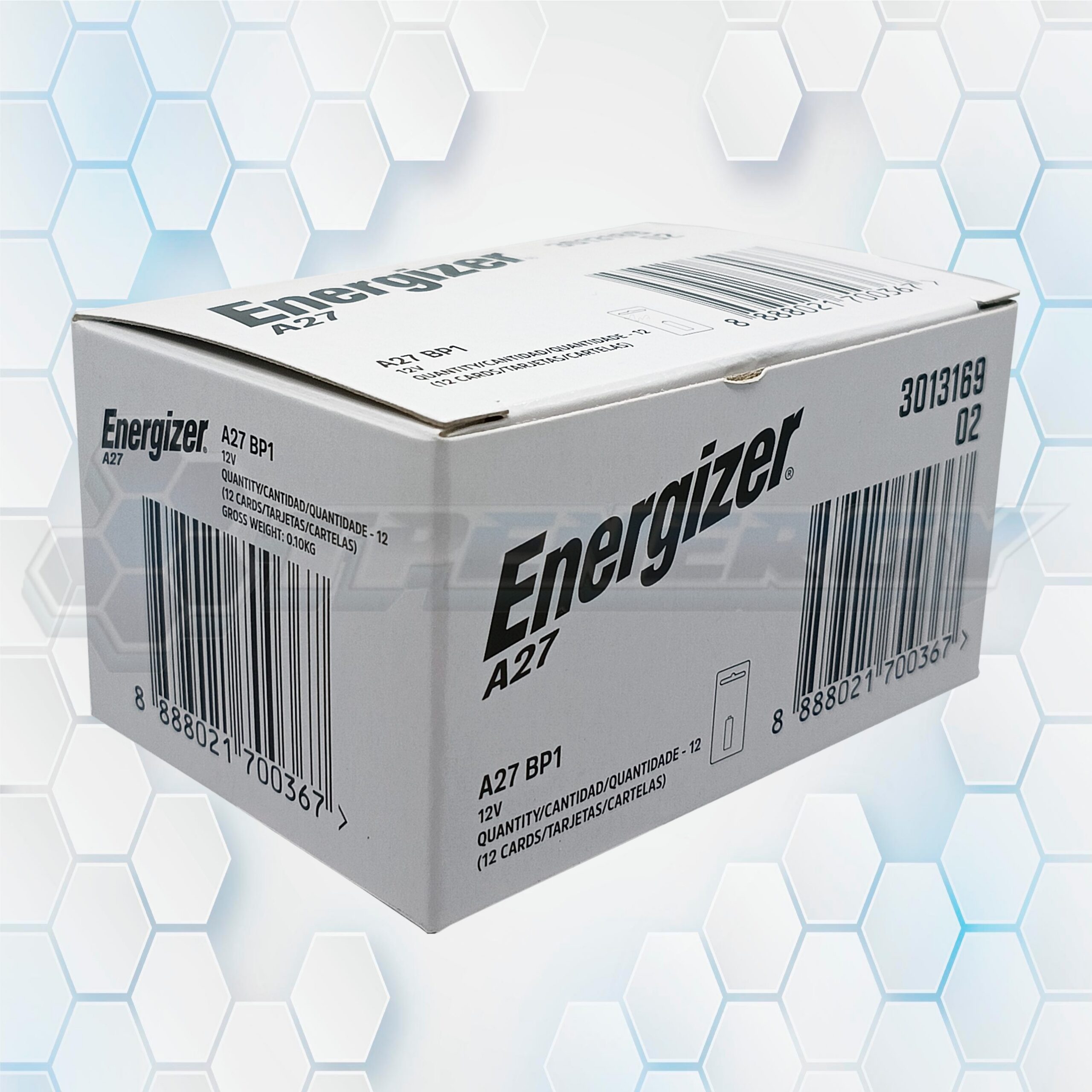 Pila Alcalina A27 Energizer A27BS1 BL1 Pila Alcalina A27 Energizer A27BS1 BL1
