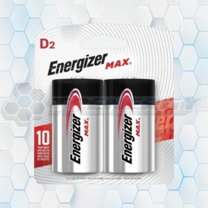 Pila Alcalina Energizer Max E95 D Blister x2