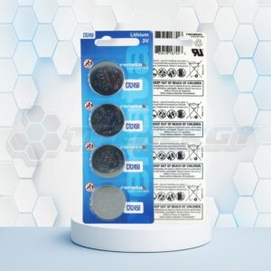 Pila Botón De Litio CR2450N 3 Volt Renata BL4