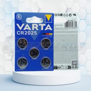 Pila Botón CR2025 De Litio 3 V. Varta BL5
