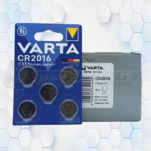 Pila Botón CR1616 De Litio 3 V. Varta Caja x10 BL5