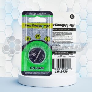 Pila Botón CR2430 3 V. New Energy BL1