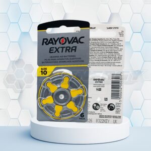 Pila Botón AC10 Zinc-Air 1.4 V. Ryovac Extra Radiología BL6