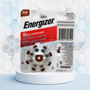 Pila Botón AZ312 Zinc-Air 1.4 V. Audiología Energizer BL8
