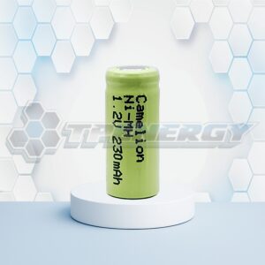 Pila Recargable 1/2AAA Ni-Mh 1.2 V. 230mAh Camelion