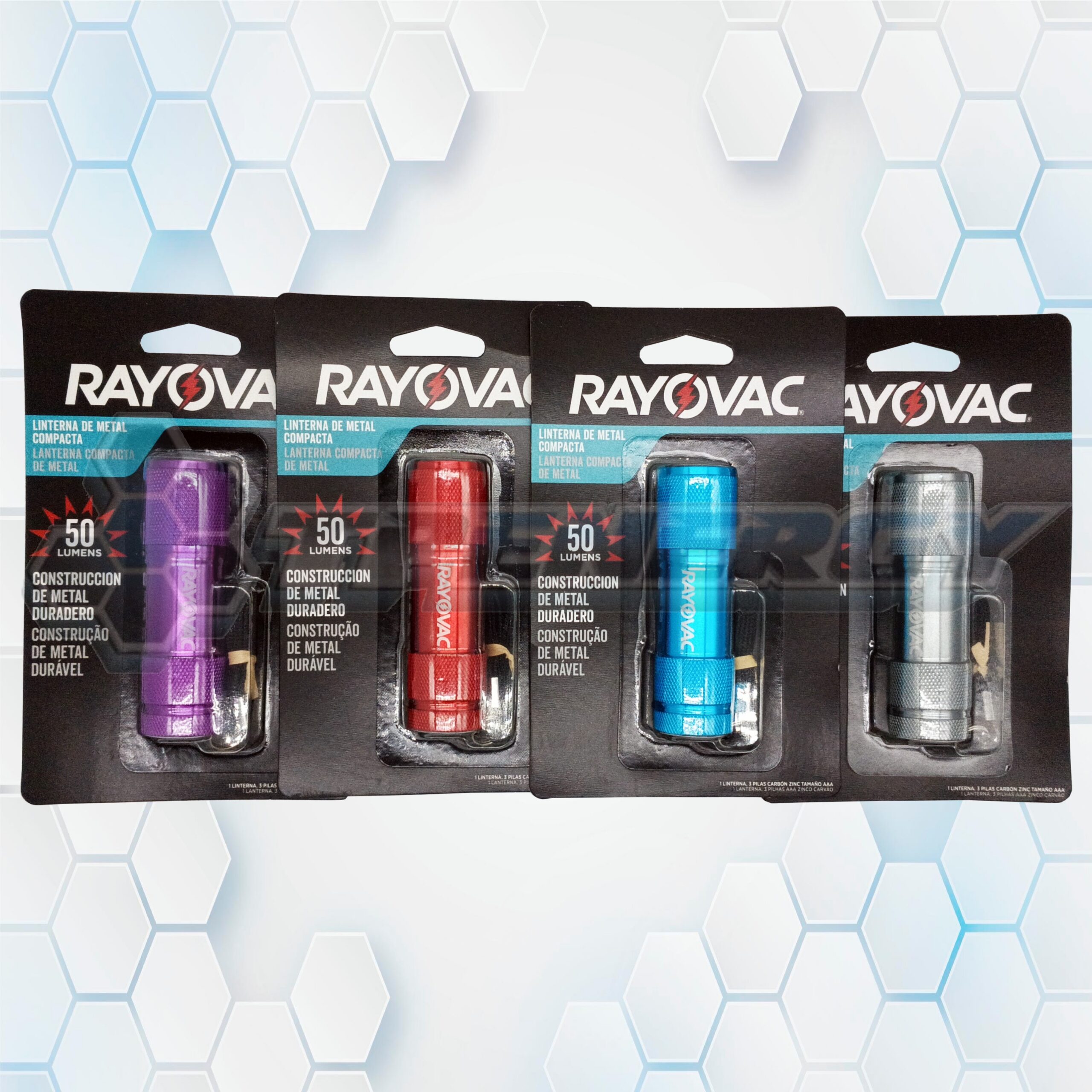 Linterna Led De Metal Compacta ROVMLHV32H 50 Lúmenes RAYOVAC Linterna Led De Metal Compacta ROVMLHV32H 50 Lúmenes RAYOVAC