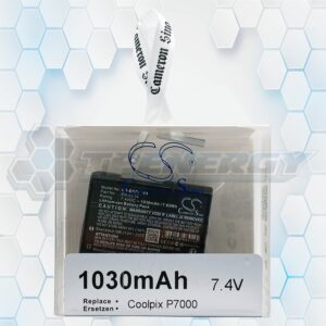 Batería Recargable Cameron Sino Coolpix P7000 7.4V 1030mAh EN-EL14A