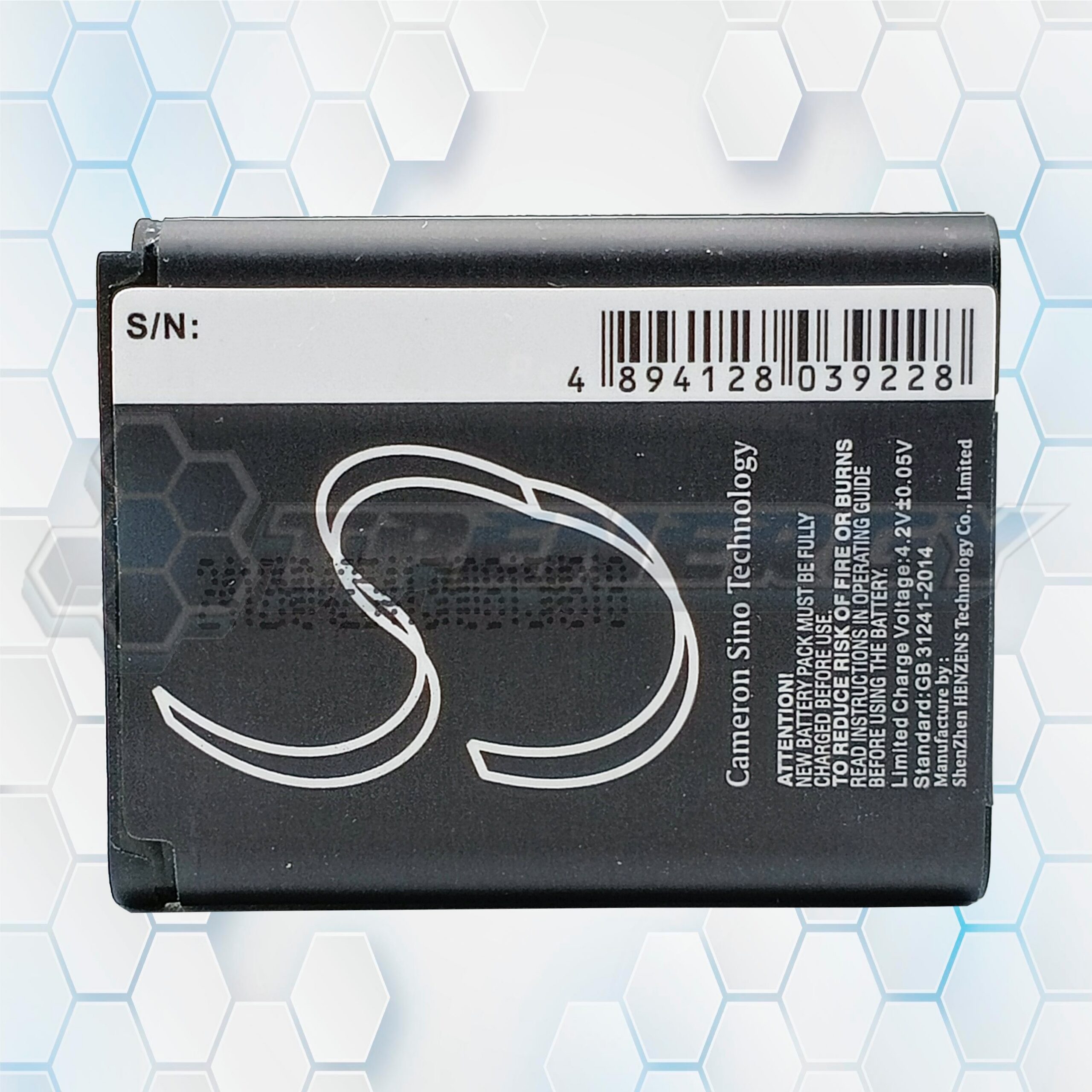 Batería Recargable Cameron Sino EN-EL19 700mAh 3.7V CS-ENEL19 Batería Recargable Cameron Sino EN-EL19 700mAh 3.7V CS-ENEL19